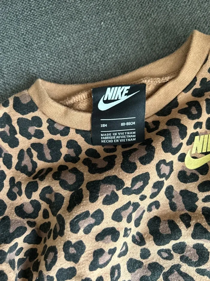 Ensemble legging et sweat Nike bebe fille, 18 mois - photo numéro 2