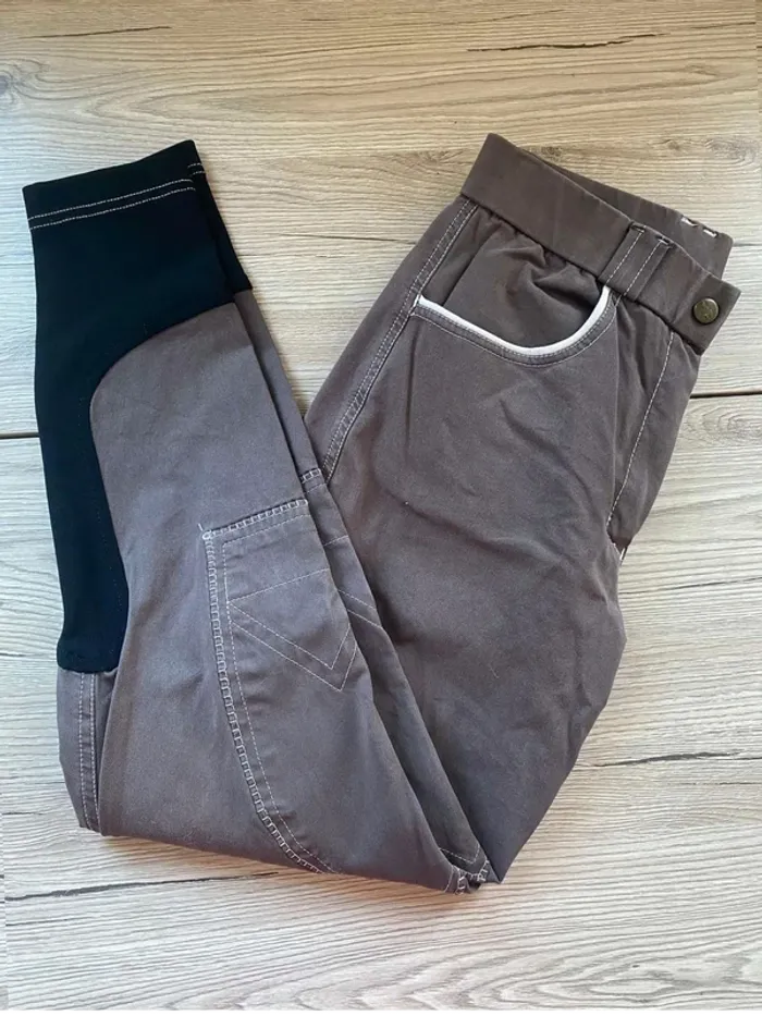 Pantalon Equitheme  – Taille  36 –  Brun  – Très bon  état