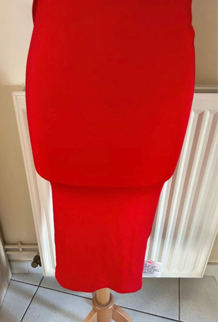 Robe à bretelles, rouge, Asos - photo numéro 4