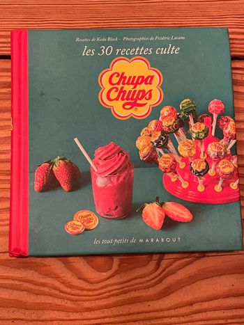 Livre recettes culte chupa chups