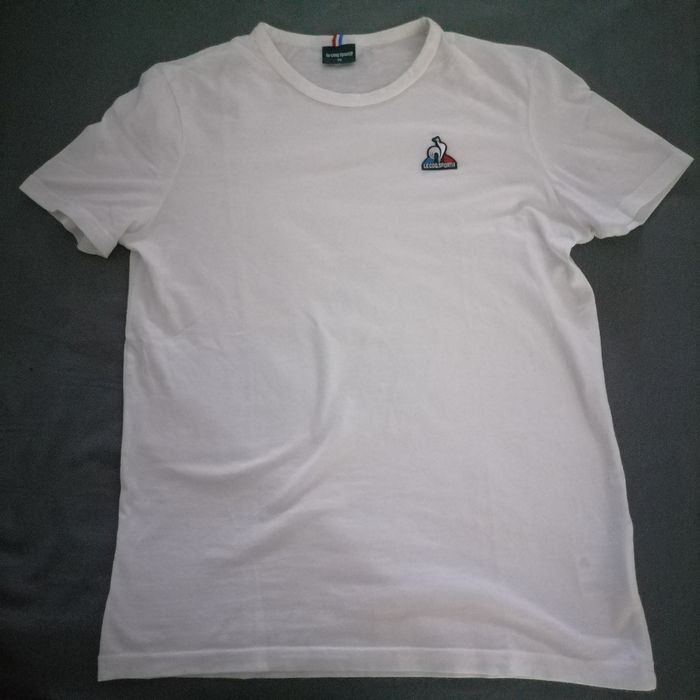 T shirt blanc le coq sportif