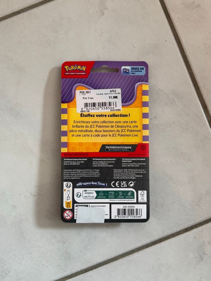 Pokémon Duo Pack Cléopsytra FR (EB9/EB11) - photo numéro 2