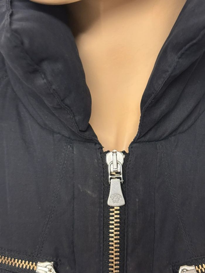 Blouson matelassés noir Versace - photo numéro 3