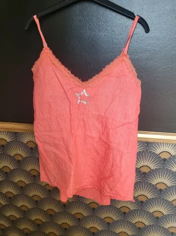 Débardeur lin femme