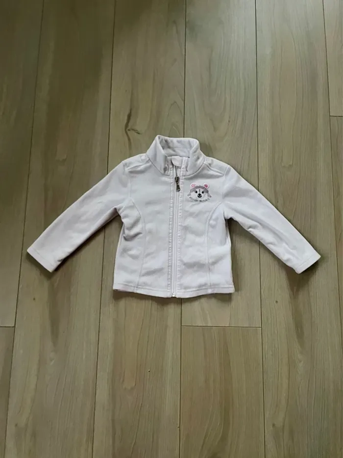 Polaire Poivre Blanc 2 ans