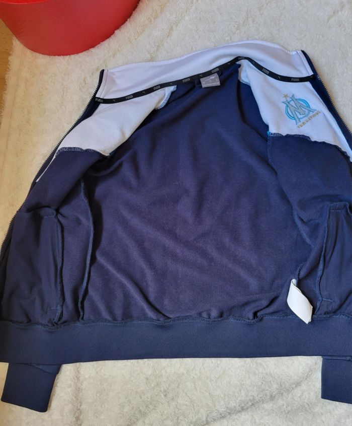 Veste de survêtement Olympique de Marseille Iconic 2019/20 - photo numéro 10