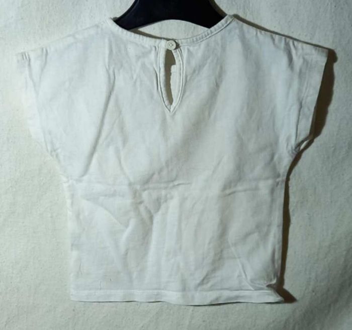 tee shirt blanc Gémo - photo numéro 2