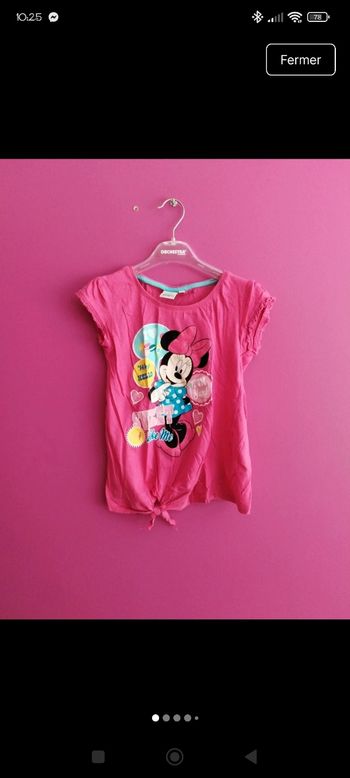 Tee-shirt Disney 8 ans b1 