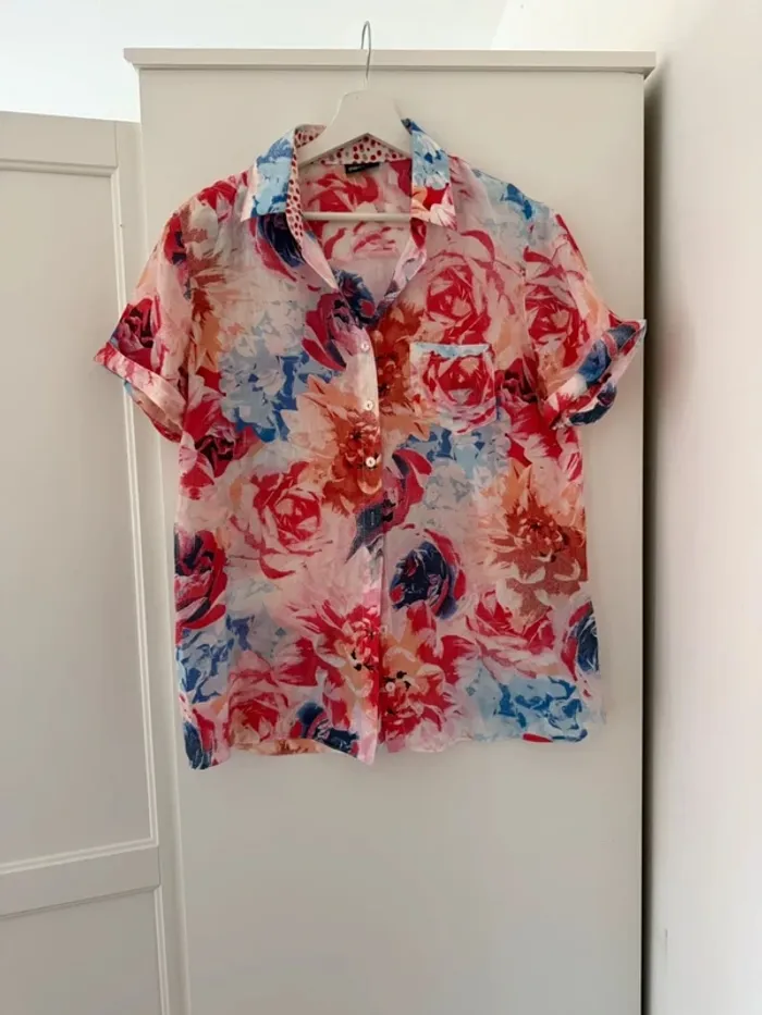 Superbe Blouse Chemise Gerry Weber 🌸 40 L - photo numéro 7