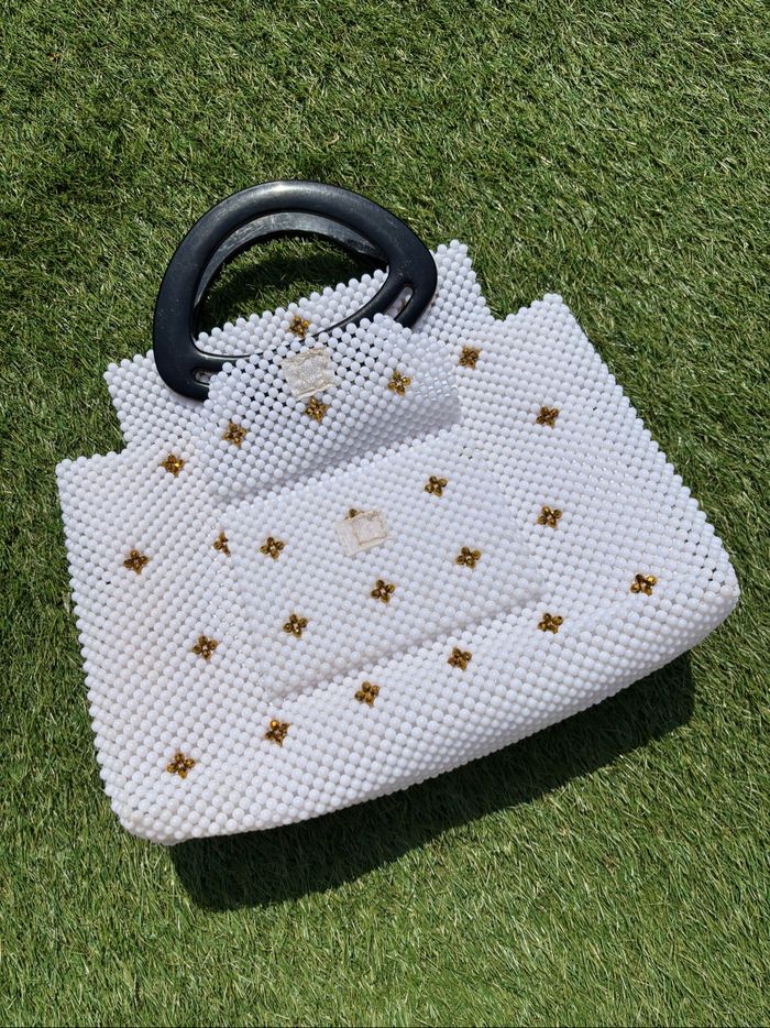 Sac à main artisanat en perle - photo numéro 2