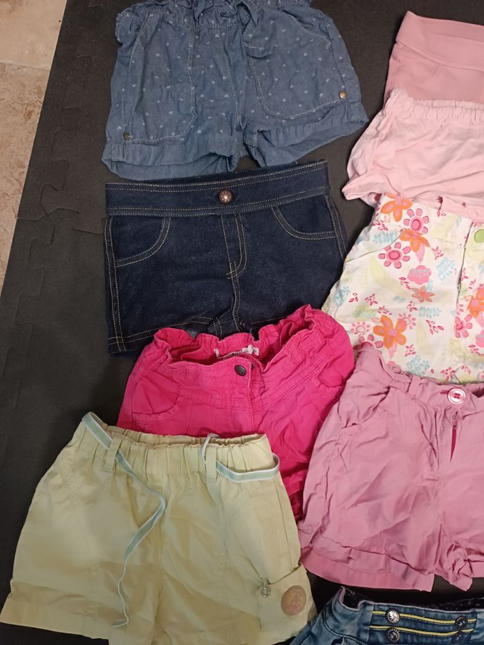 Lot de 9 shorts et 1 jupe - photo numéro 4