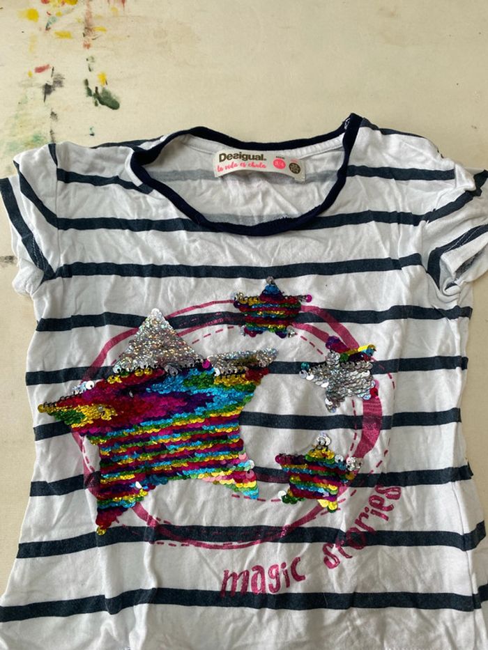 TEE shirt desigual 3-4 ans