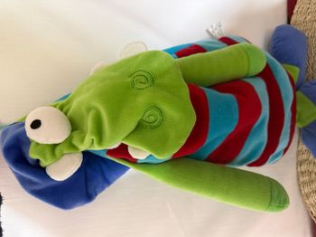 Porte-pyjama crocodile doudou