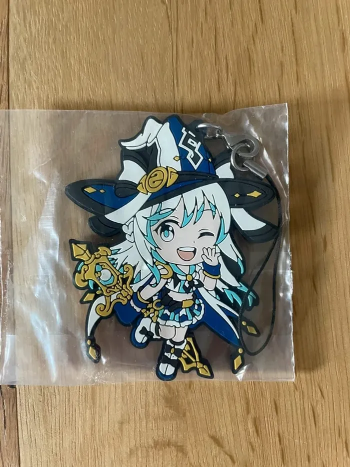 Quiz RPG: The World of Mystic Wiz - Porte-clés caoutchouc Rirumu 7 cm