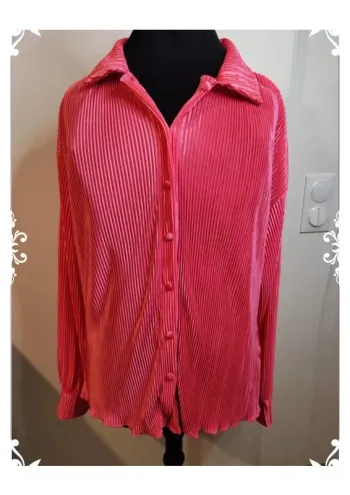Chemise rose