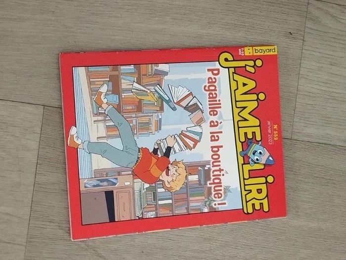 Lot de 8 magazines J’aime lire année 2022-23 L039  7589975653 - photo numéro 7