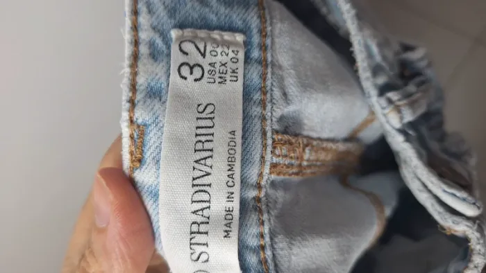 Jeans bleu clair Stradivarius 32 - photo numéro 8