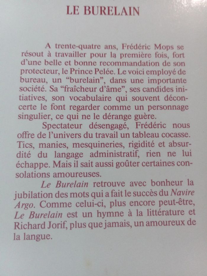 Richard Jorif - Le burelain - photo numéro 3