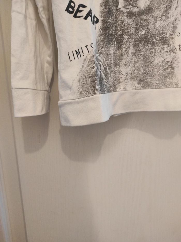 T shirt col roulé écru - photo numéro 3