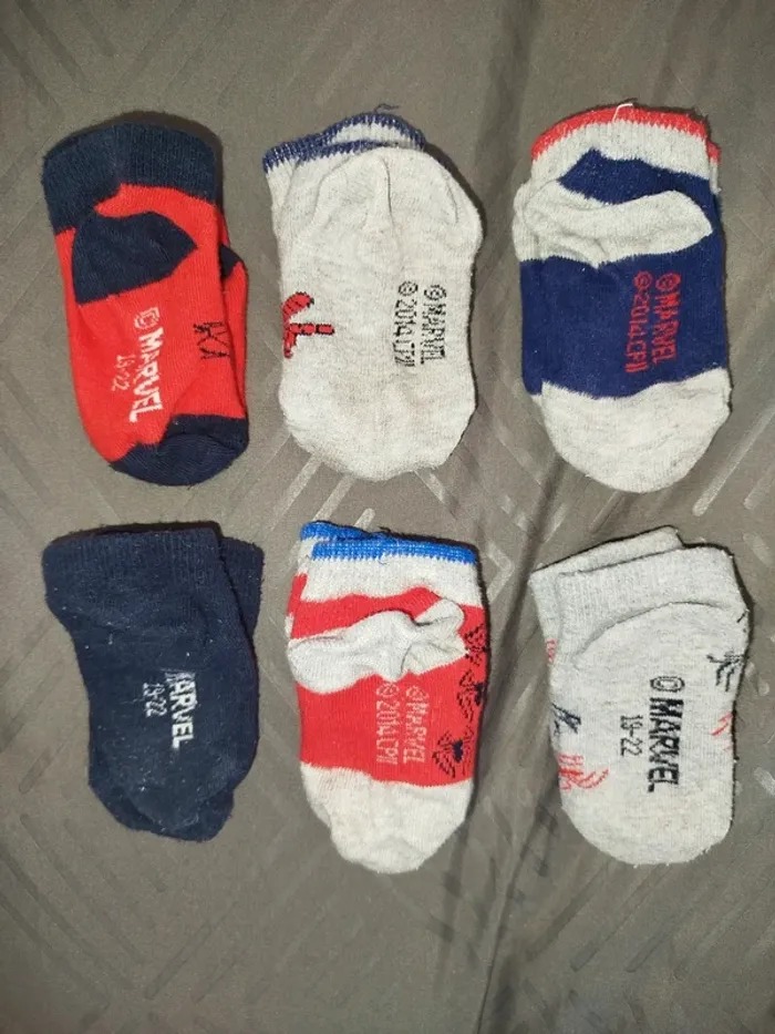 Lot de chaussettes Spiderman - photo numéro 2
