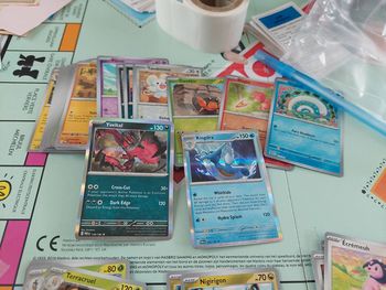 44 cartes faille paradoxe pokemon anglaise