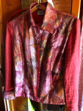 Ensemble veste et jupe longue Blue eyes