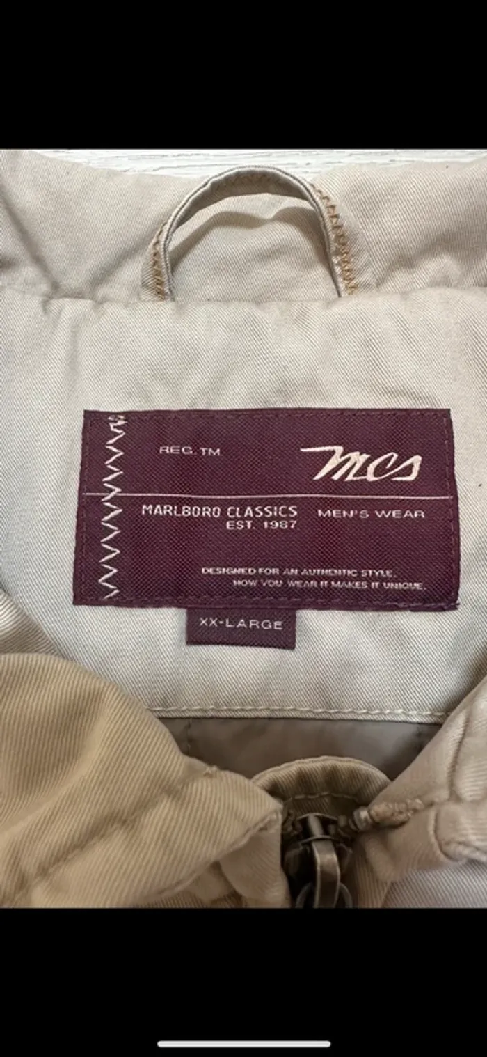Veste m’Marlboro Classics - photo numéro 8