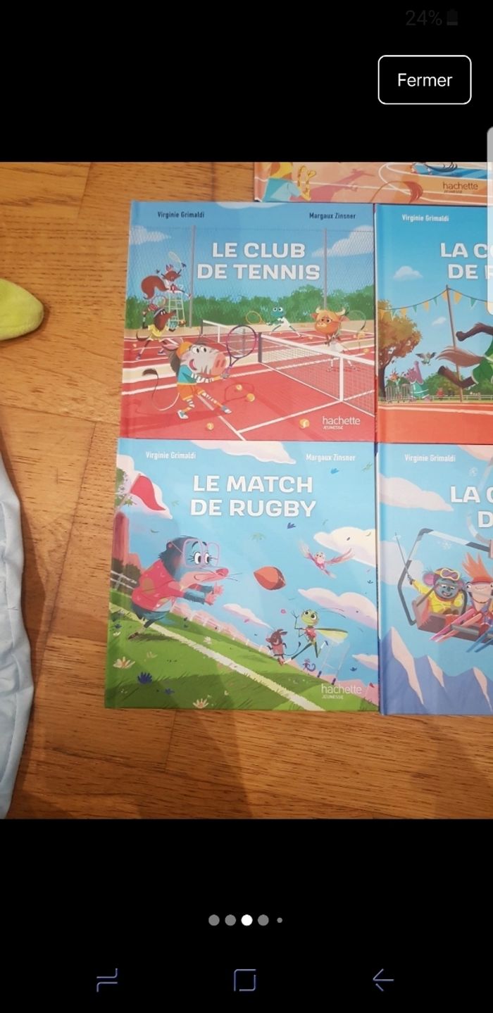 Lots de 5 livres - photo numéro 2
