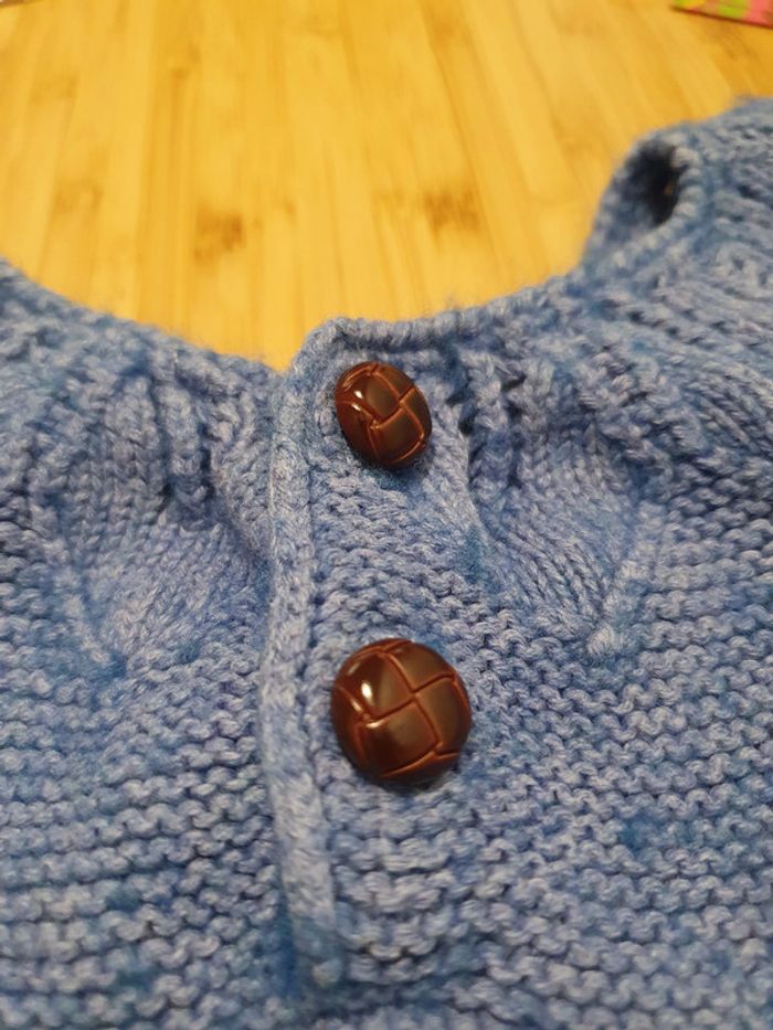 Robe Jacadi 6 mois 67 cm en Tricot en laine - photo numéro 7