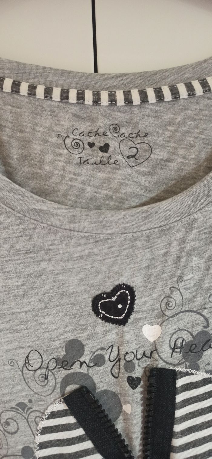 Tee shirt manches courtes taille 2 - photo numéro 3