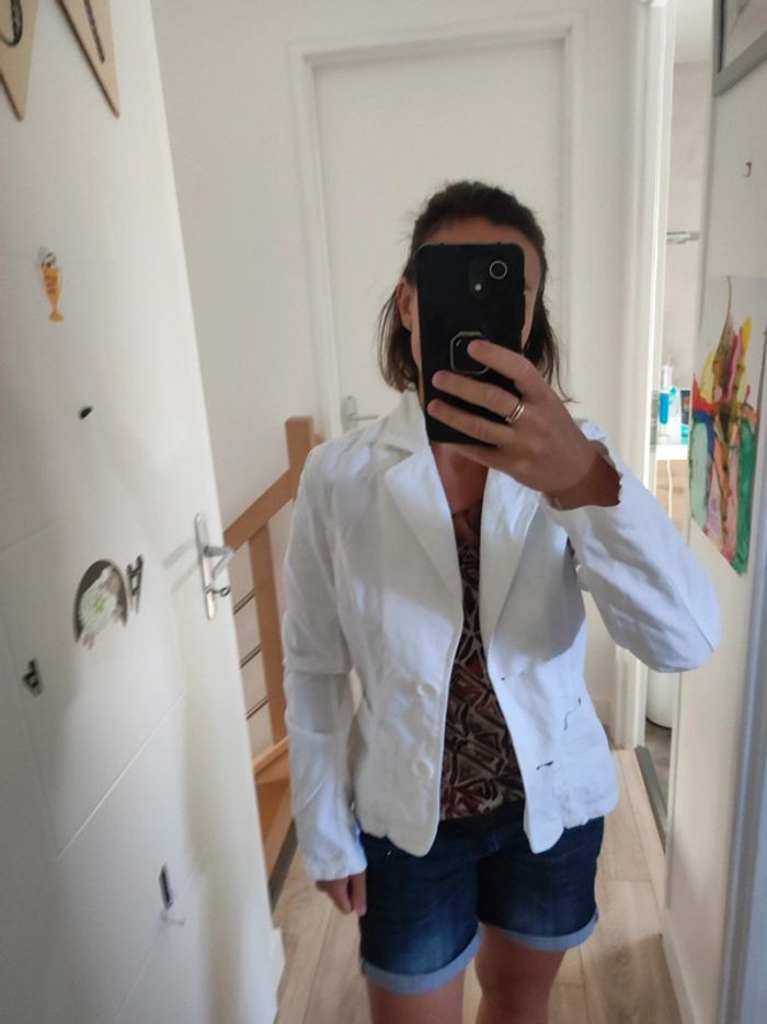 Veste blanche Pimkie - photo numéro 2