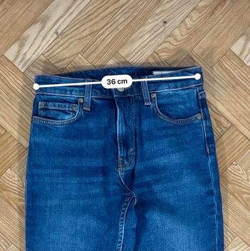 Jean Zara Coupe Droite 👖 – Taille Moyenne – Taille 38 – Longueur 1,05m