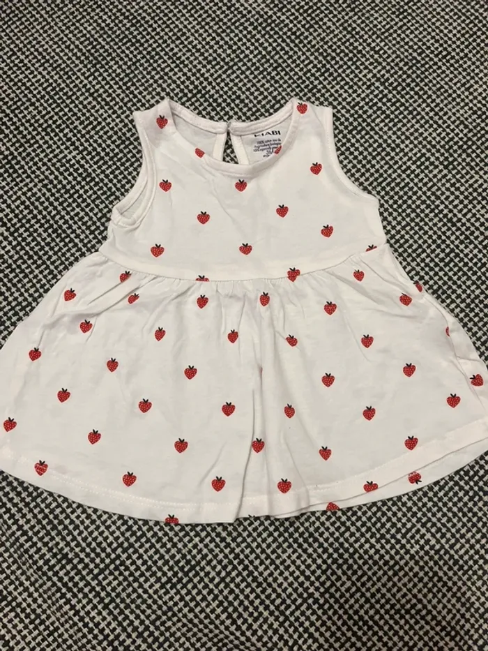 Robe fraise
