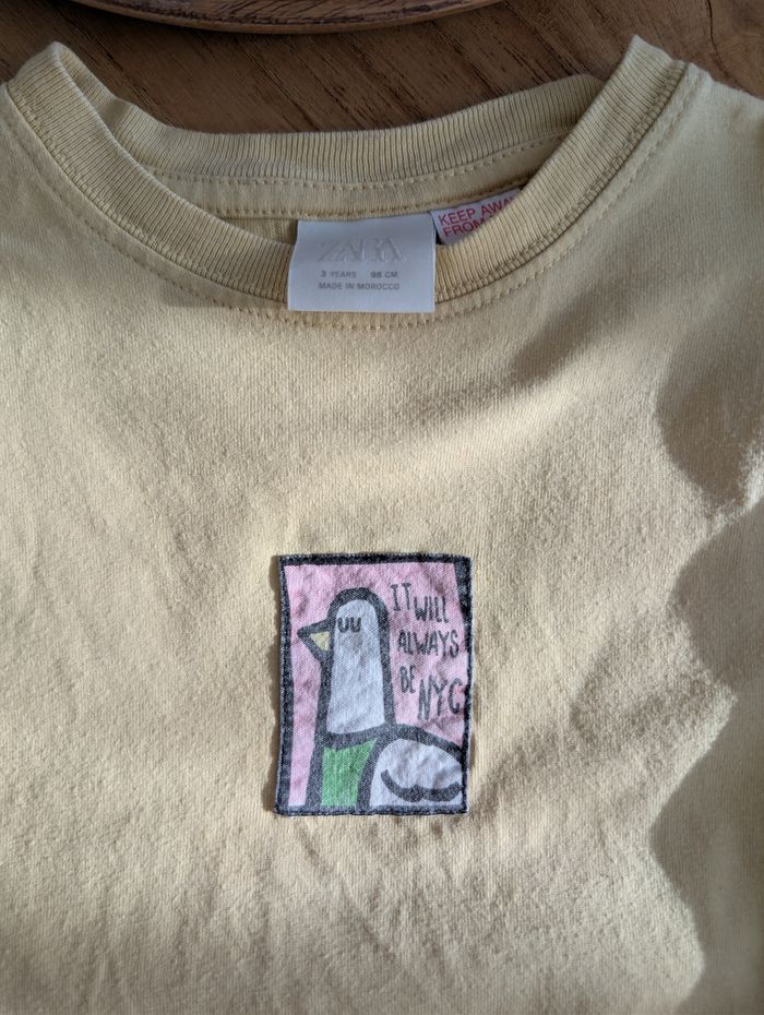 T-shirt zara - photo numéro 3