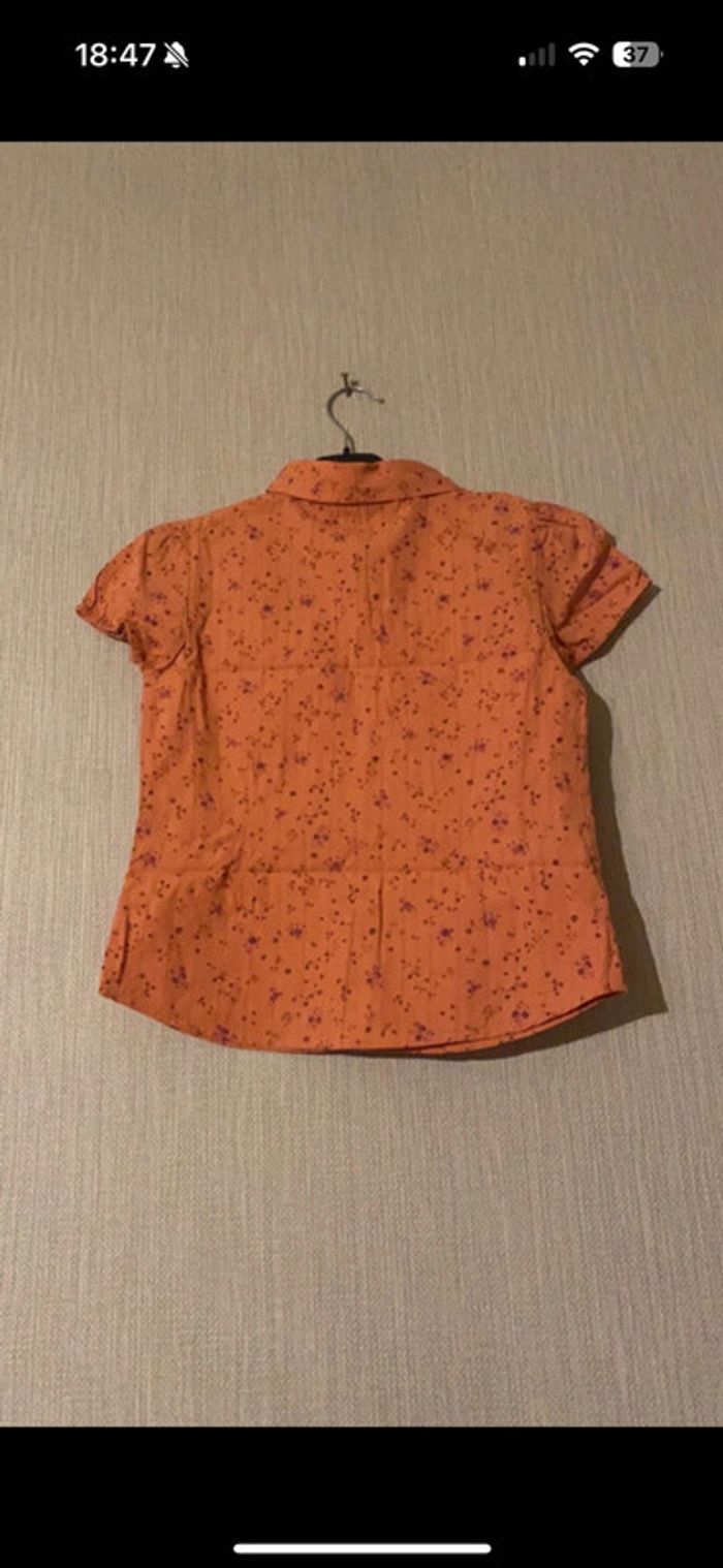 Chemise orange 10 ans sergent major - photo numéro 2