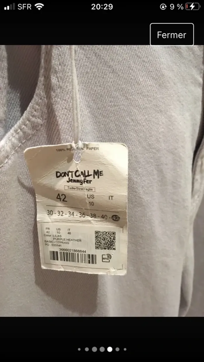 Magnifique lot de 2 jeans de marque Neufs avec étiquettes en 42 - photo numéro 3