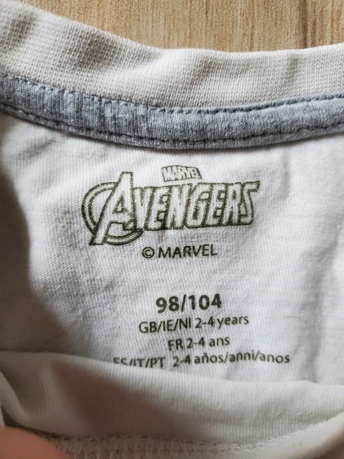 Pyjama été Avengers 4 ans - photo numéro 3