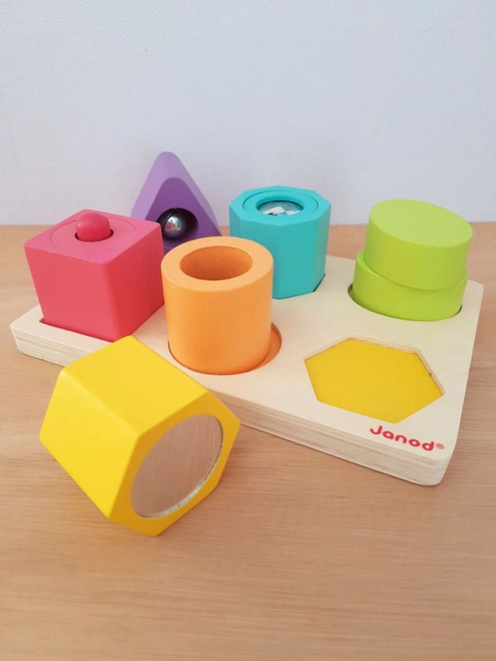 Janod cubes sensoriels I Wood en bois - photo numéro 14