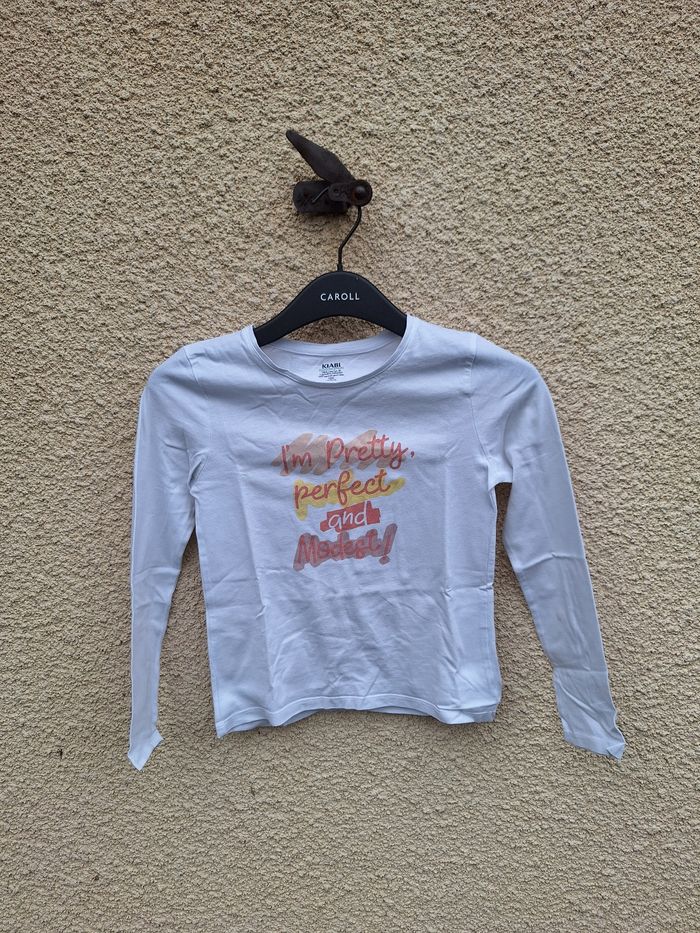 👚 T-shirt manches longues Kiabi 10 ans