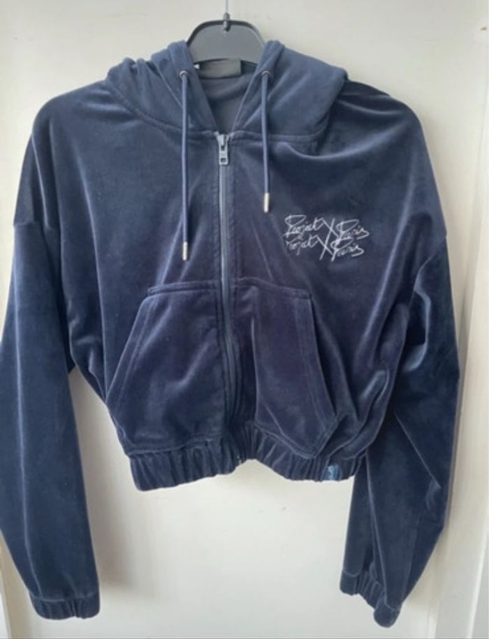 Sweat court velours M