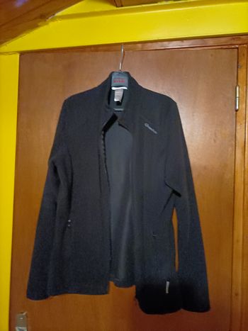 Veste polaire noire Quechua femme