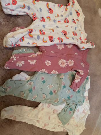 Lot pyjamas été 1 mois