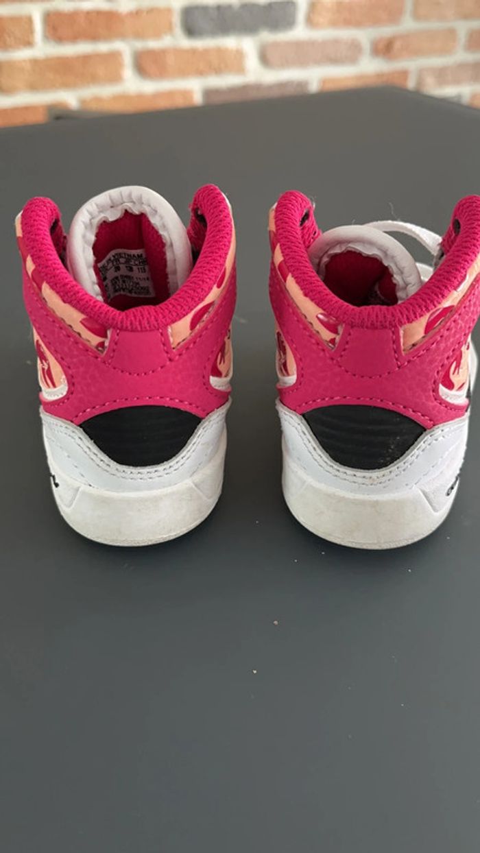 Baskets hautes blanches adidas
