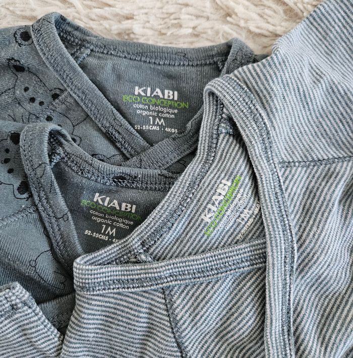 Lot de 3 bodies 1 mois - photo numéro 5