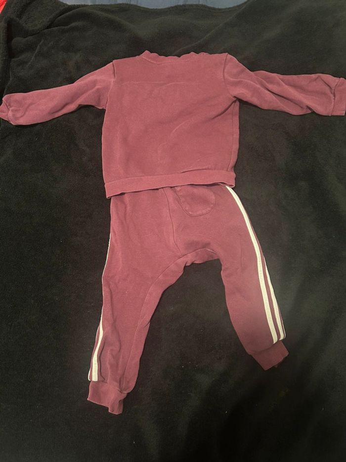 Ensemble adidas bordeaux - photo numéro 2