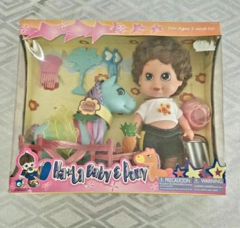Coffret neuf poney et enfant