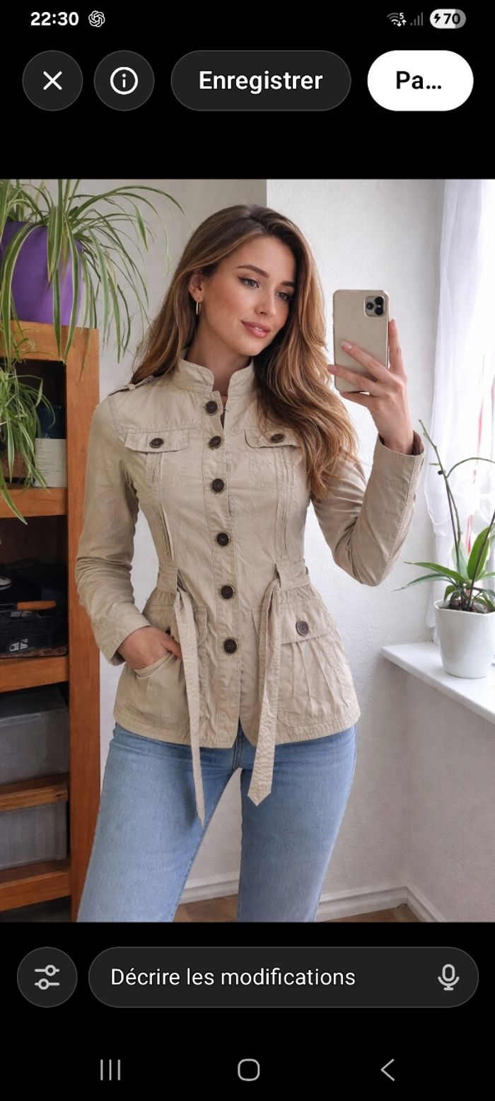 Magnifique veste taille s Zara - photo numéro 1