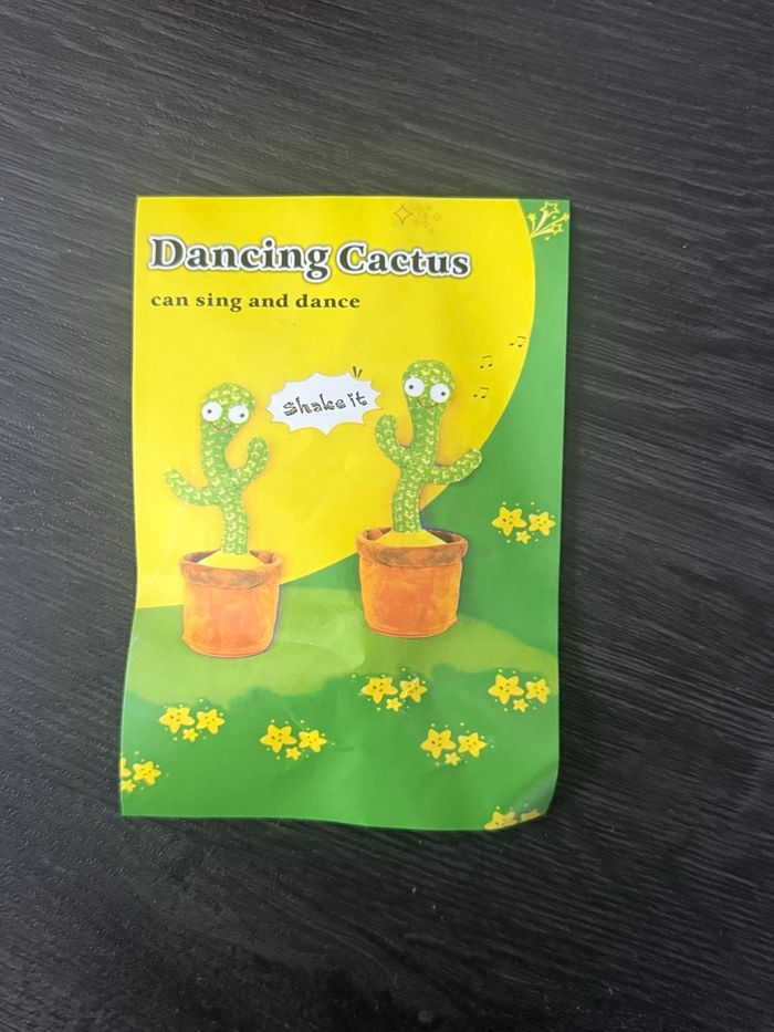 Cactus Interactif Neuf – Repété ,Parle, Chante, Danse et S’Illumine - photo numéro 6