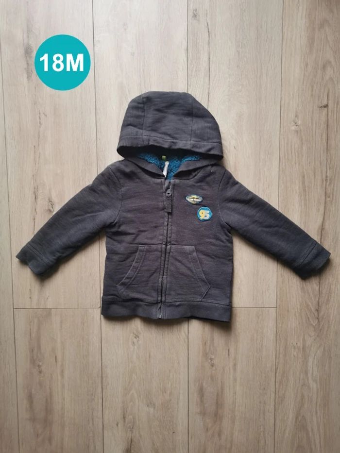 Gilet capuche polaire Orchestra 18 mois