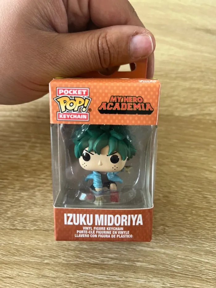 Porte clés Keychain funko pop my hero academia izuku midoriya - photo numéro 5
